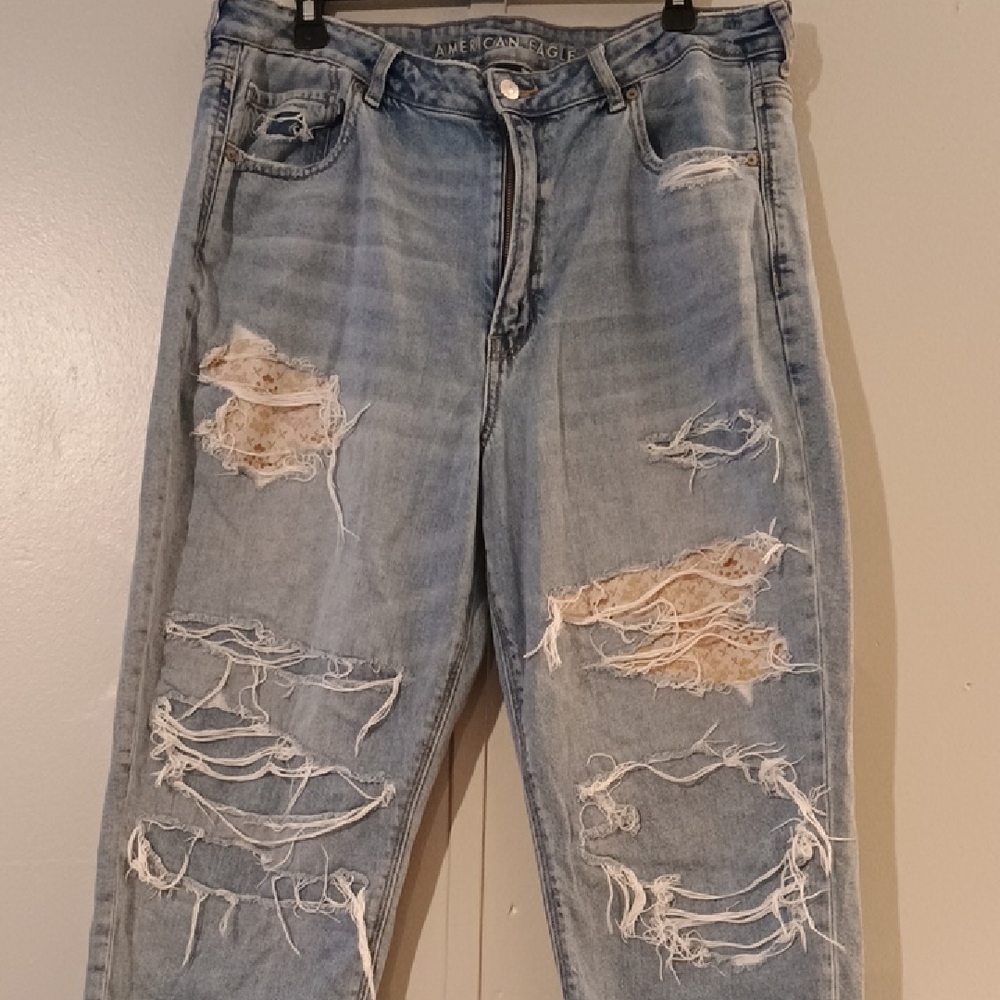 American Eagle Outfitters Light Blue Denim